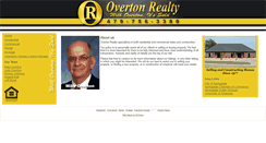 Desktop Screenshot of overtonrealty.net